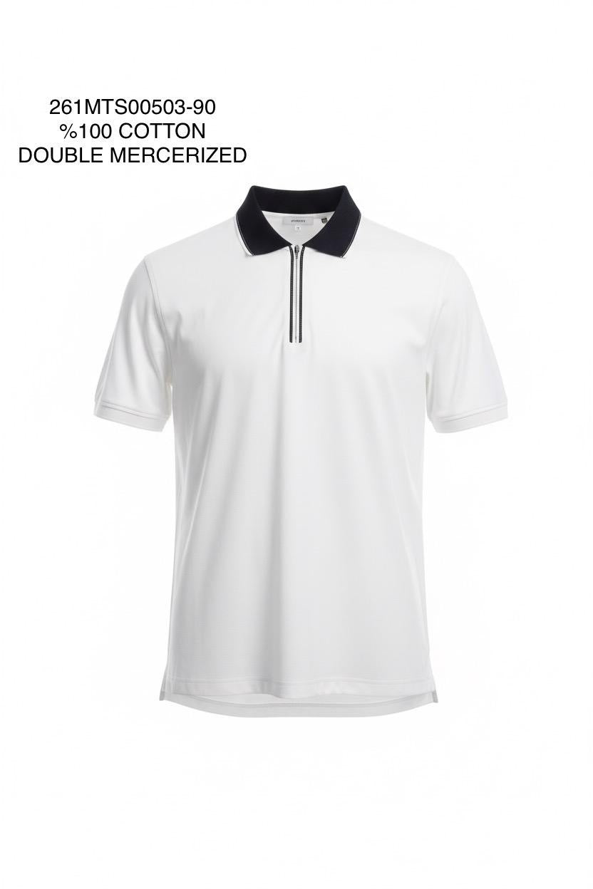 GABBIACCI 0503 Doble Mercerized Polo.