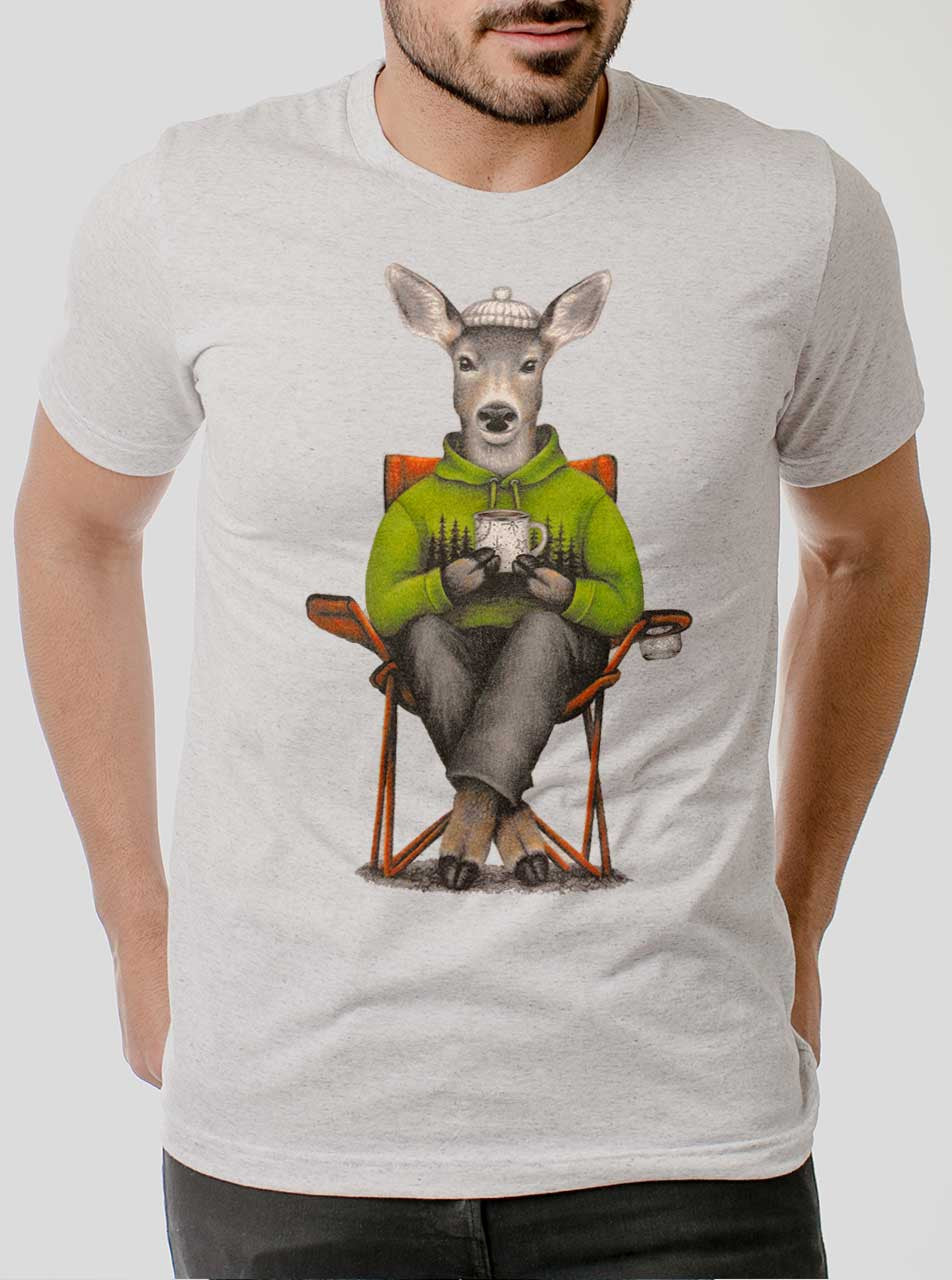 Curbside Camping Deer