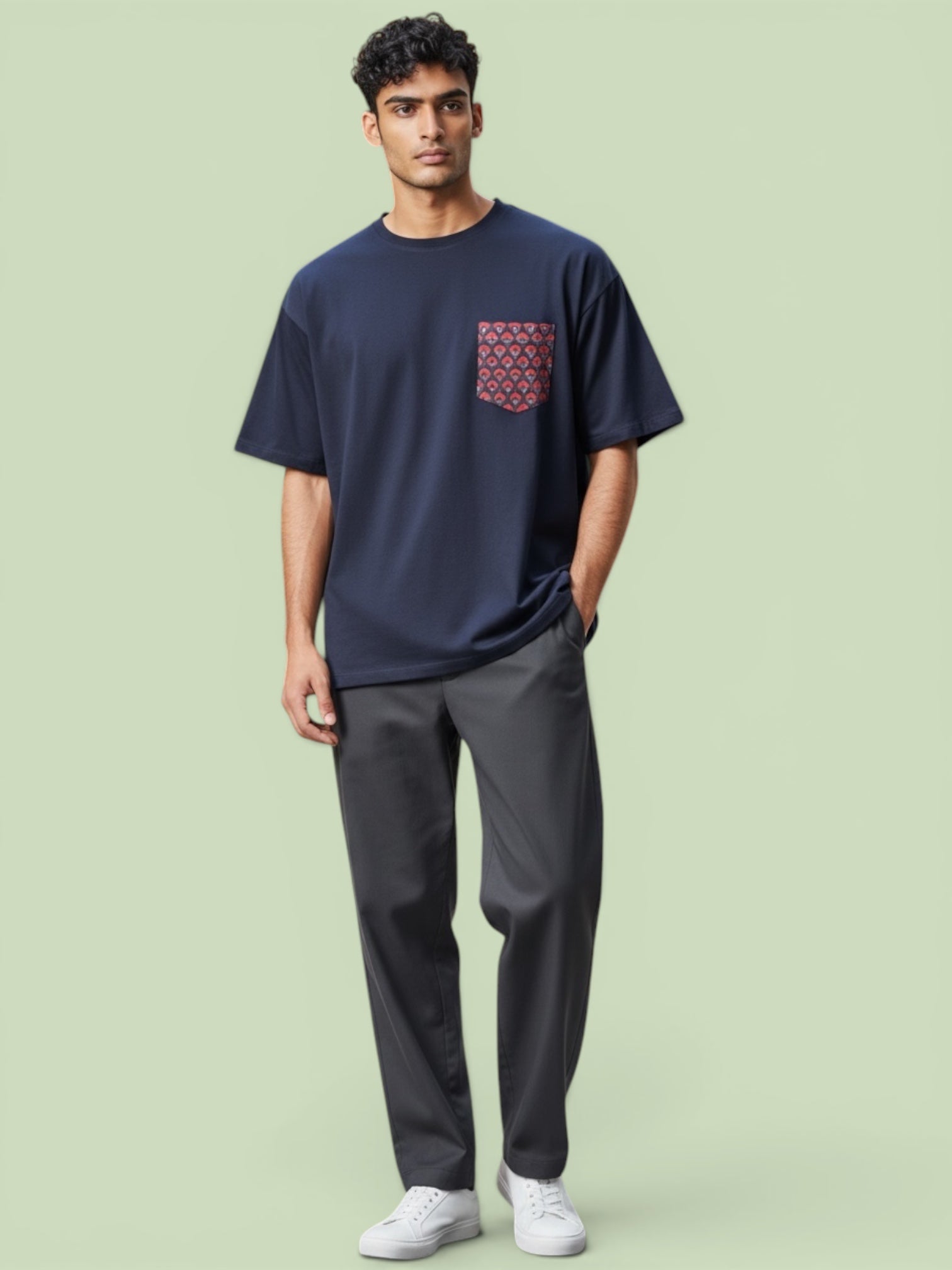Parra Navy Pocket w/Red