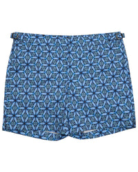 LORDS OF HARLECH
POOL TRIBAL BLUE MENS SWIM TAILORED SHORT