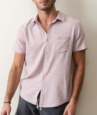 Stretch Selvage Short Sleeve Shirt