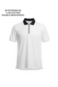 GABBIACCI 0503 Doble Mercerized Polo.