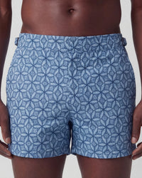 LORDS OF HARLECH
POOL TRIBAL BLUE MENS SWIM TAILORED SHORT