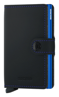 SECRID MINIWALLET MATTE Black & Blue