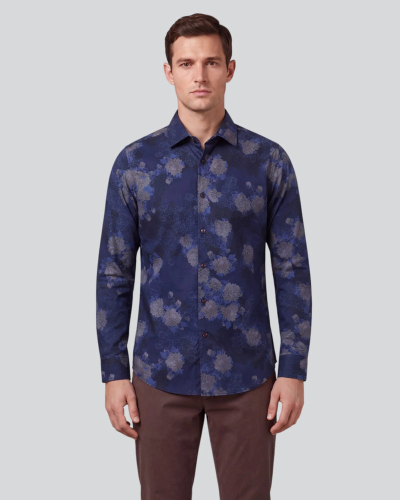 NIGEL LANS FLORAL NAVY