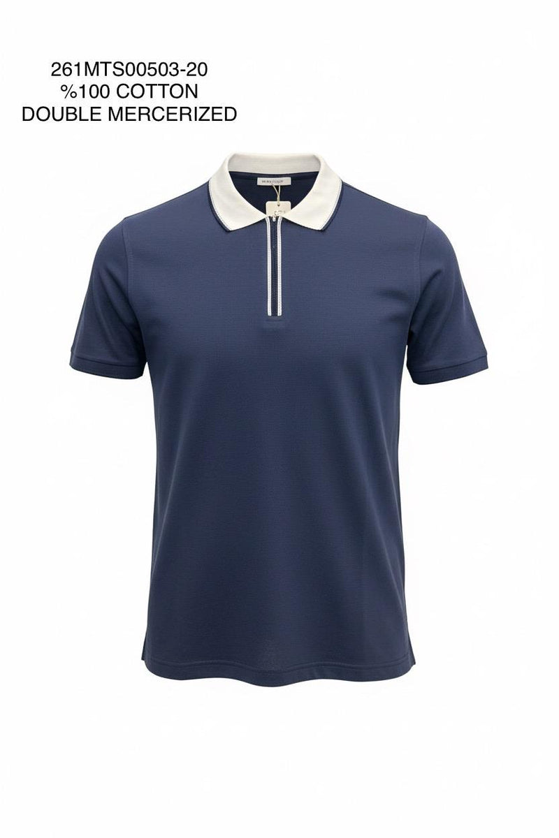 GABBIACCI 0503 Doble Mercerized Polo.