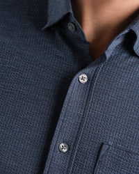 Commuter® Seersucker Short Sleeve Button Down