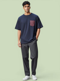 Parra Navy Pocket w/Red